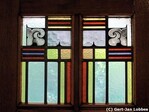 Glas in lood van een zijdeur.
<br/>
Gert-Jan Lobbes, 2017